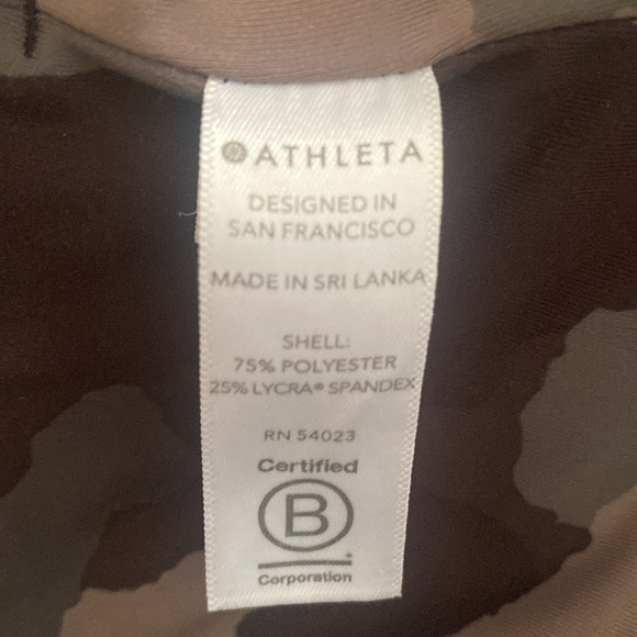 Athleta Gray & Brown high -Waist Leggings - Picture 11 of 11